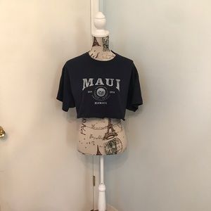 Maui crop top